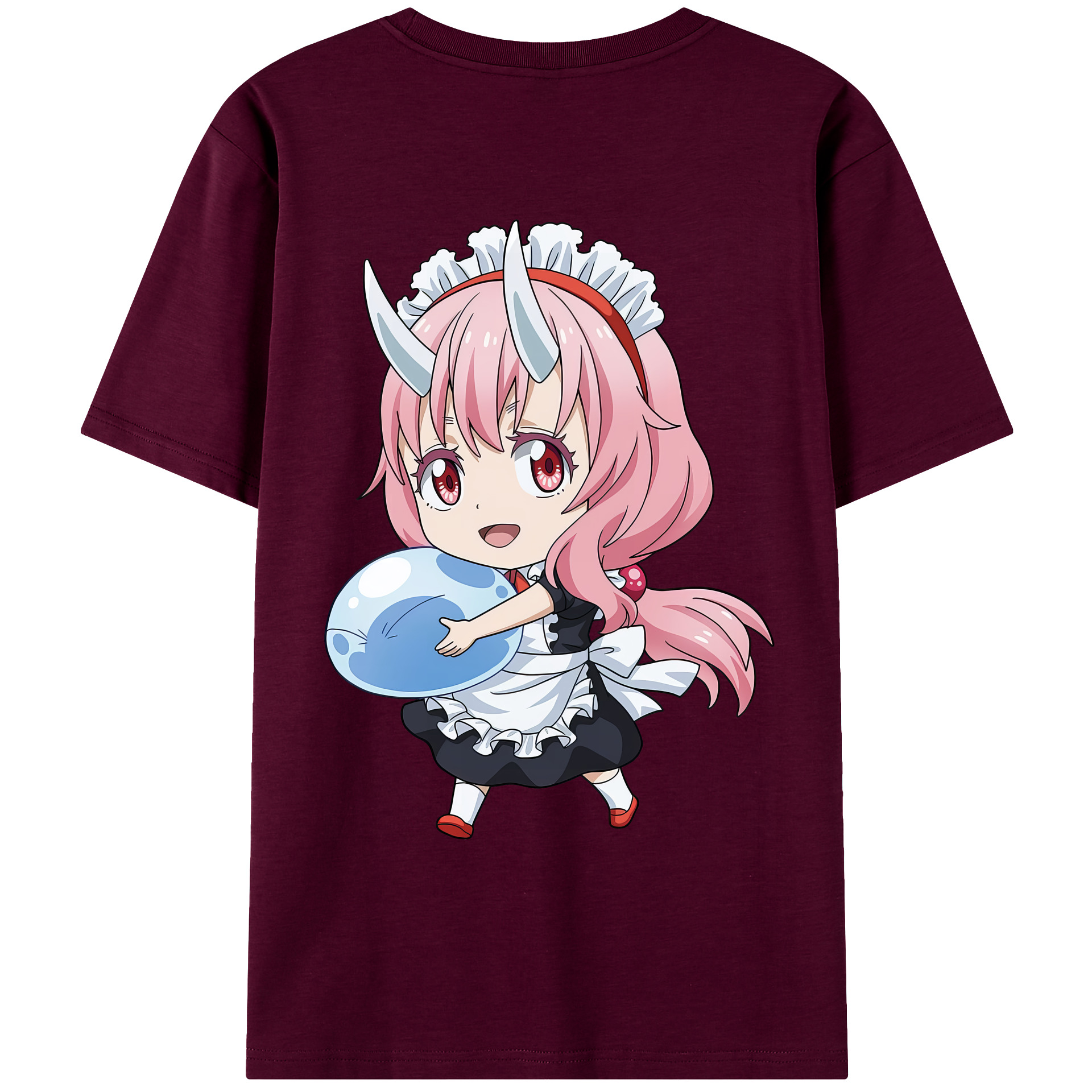 （画像用） 転スラ Regarding Reincarnated to Slime レディース半袖Tシャツ(バックプリント)